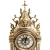 Ekskluzywny Mosiężny Zegar Impero – 01378